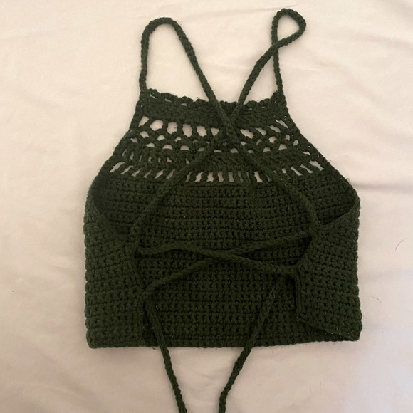 Hand Crochet Crop Top - Picture 2 of 2